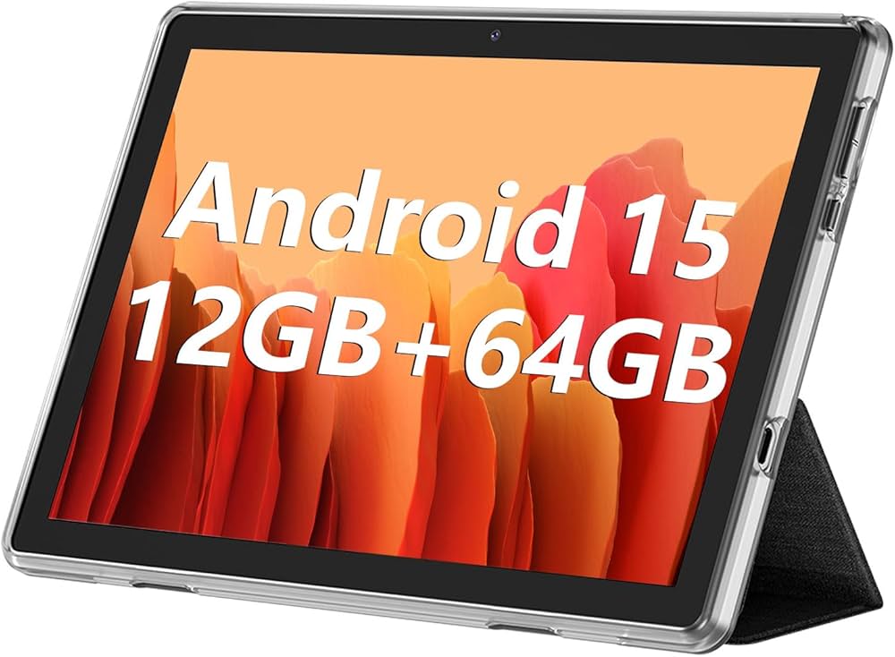 Android Tablet, 10.1 inch Android 13 Tablets 6GB RAM 64GB ROM 1TB