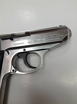 Amazon.co.jp: マルシン工業 発火モデルガン ワルサーPPK/S シルバー