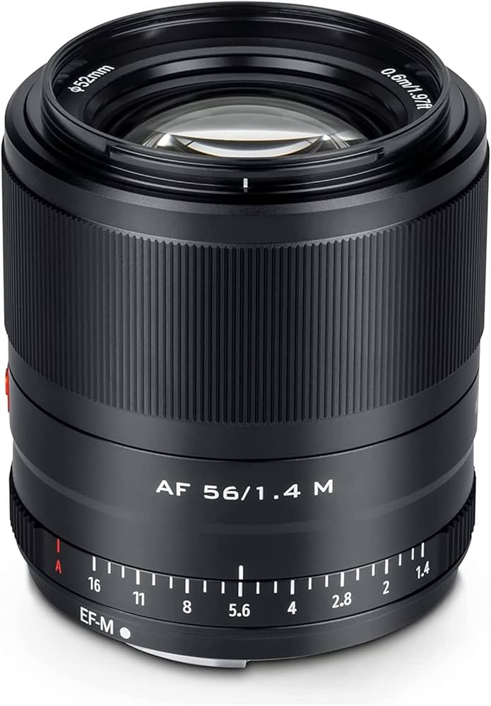 Amazon.co.jp: VILTROX 56mm F1.4 EF-M マウント 大口径オート
