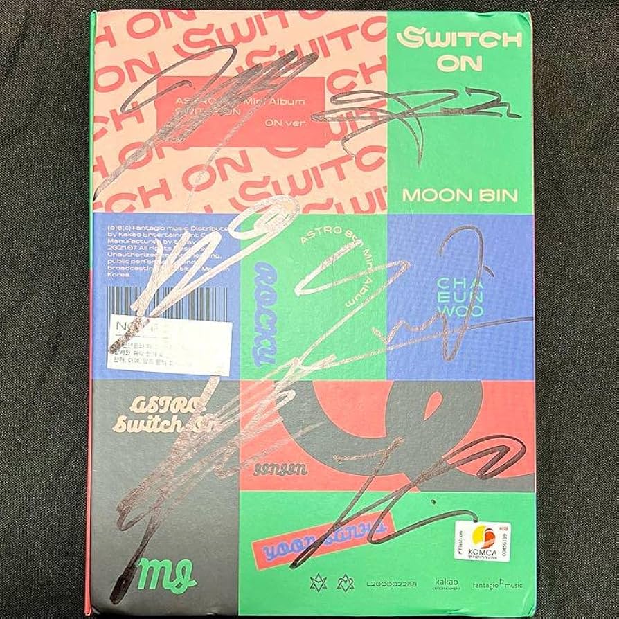 astro winter dreams アルバム 全員 直筆サイン ASTRO SIGNED SPECIAL
