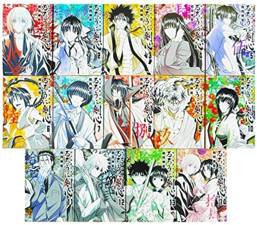 るろうに剣心 -明治剣客浪漫譚- 文庫版 コミックセット (集英社文庫