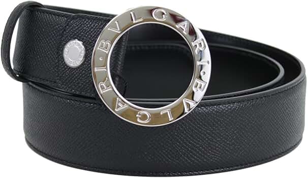 Amazon | BVLGARI (ブルガリ)ベルト メンズ ブルガリブルガリ ブラック