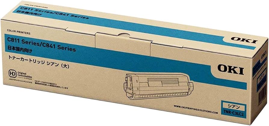 Amazon.co.jp: OKI トナーカートリッジTNR-C3LC2 シアン 純正品