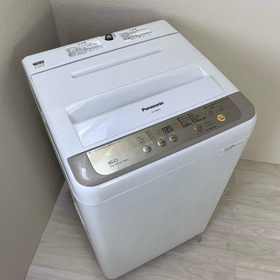 Amazon.co.jp: パナソニック 6.0kg 全自動洗濯機 シャンパンPanasonic