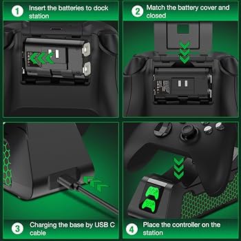 Amazon.co.jp: コントローラー充電ステーション Xbox Series X|S/Xbox