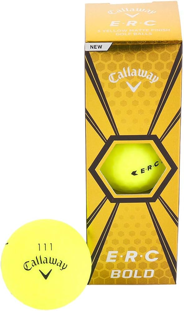 Amazon.co.jp: キャロウェイ（CALLAWAY） E・R・C ボール ボールド