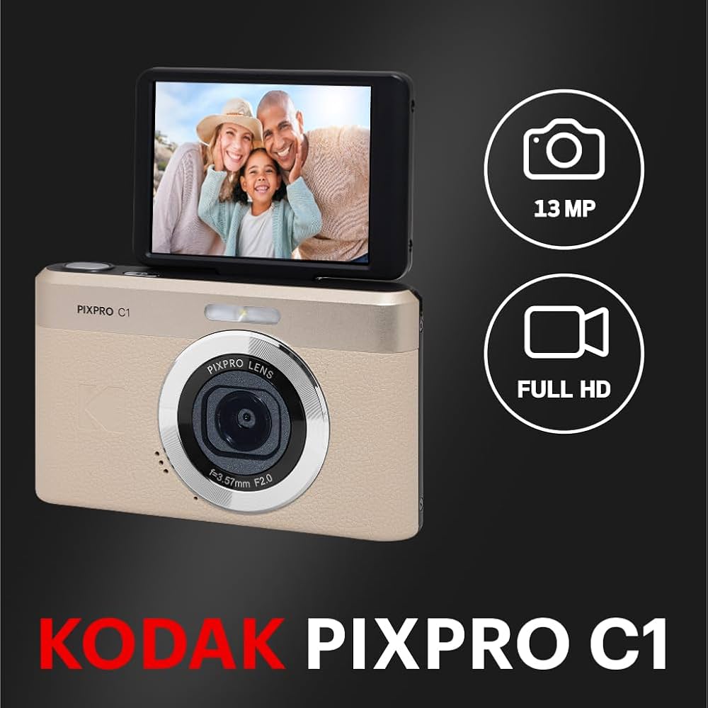 Buy Kodak PIXPRO C1 Friendly Zoom Digital Camera - 13MP Compact
