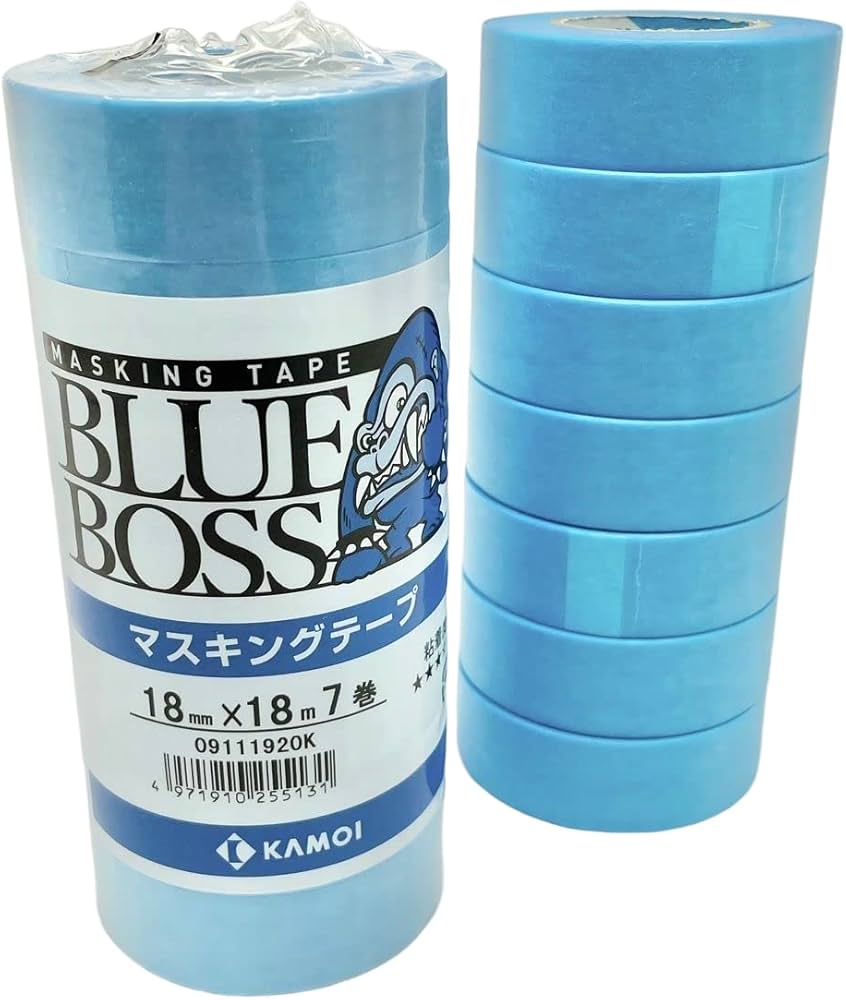 Amazon.co.jp: カモ井加工紙 カモ井 車両塗装用マスキングテープ