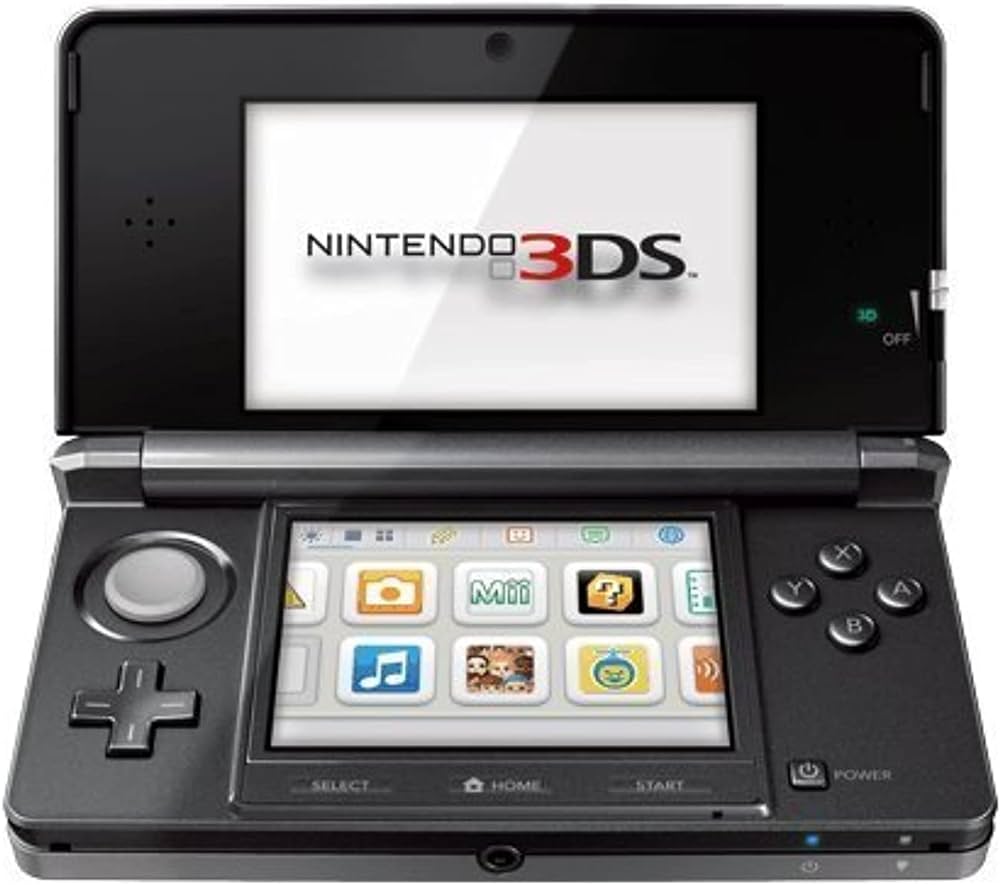 Amazon.com: Nintendo 3DS - Cosmo Black (Renewed) [video game