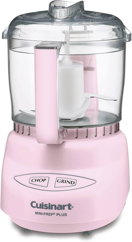 Cuisinart DLC-2A Mini-Prep Plus Food Processor, 24 Ounce, Pink