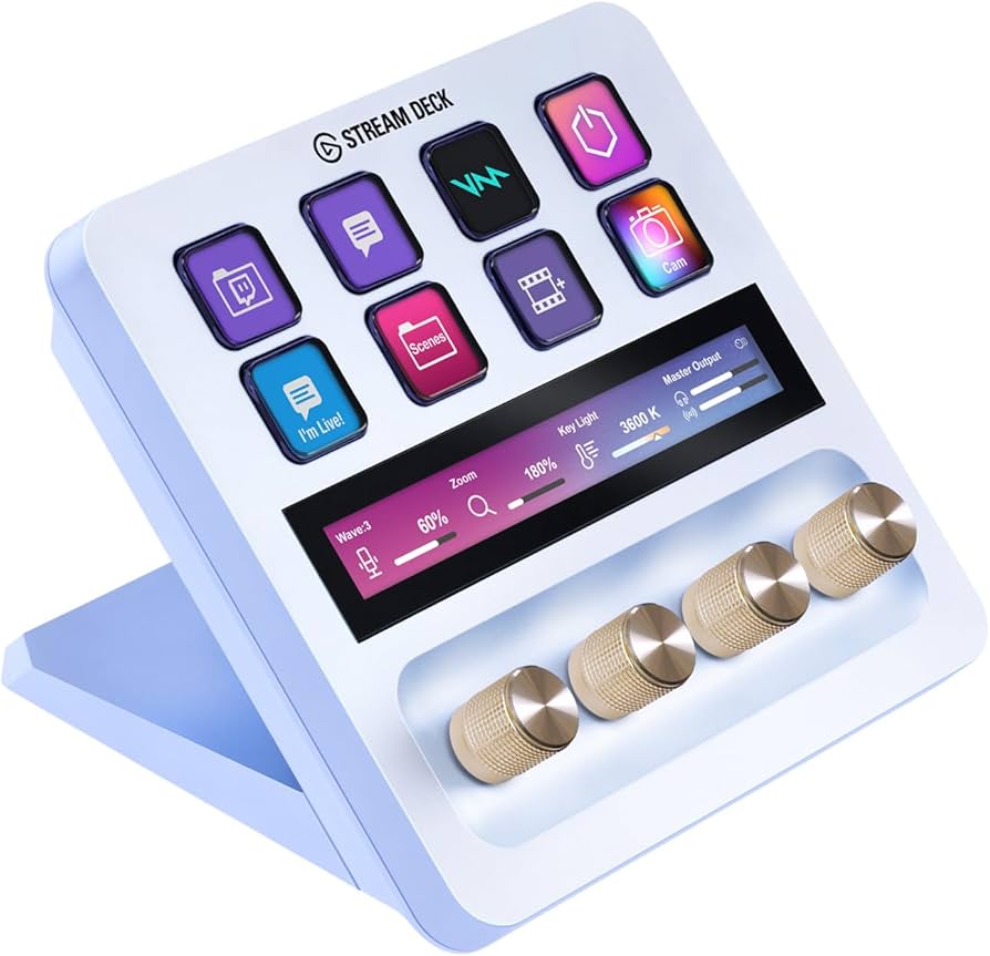 Amazon.co.jp: Elgato Stream Deck + White, オーディオミキサー