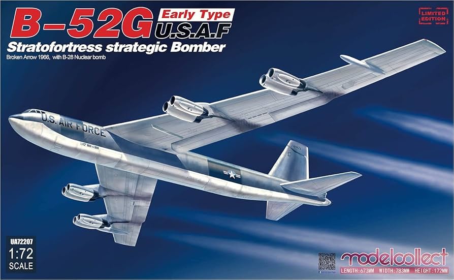 Amazon | モデルコレクト 1/72 アメリカ空軍 B-52G ストラトフォート