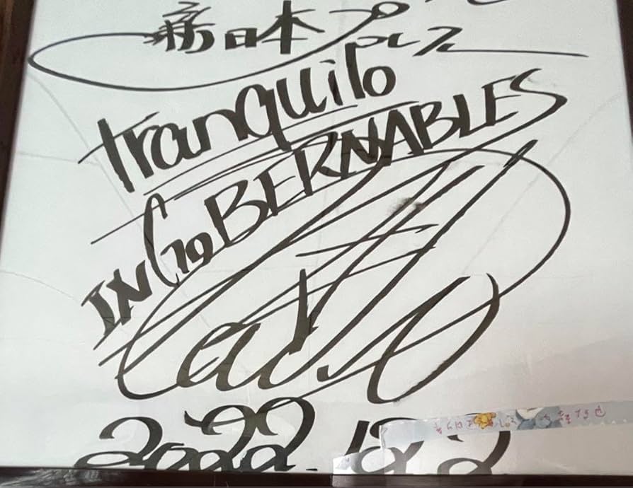 Amazon.co.jp: タイム中新日本プロレス内藤哲也選手直筆サイン色紙