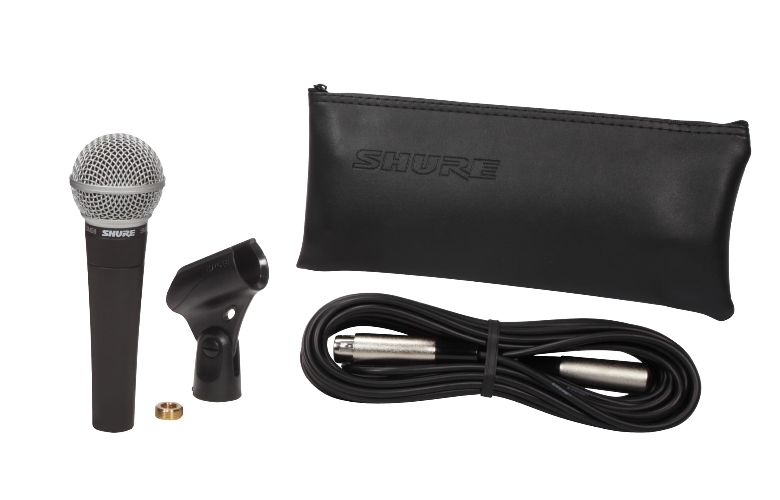 Amazon.co.jp: SHURE ダイナミックマイク SM58-LCE + マイクケーブル