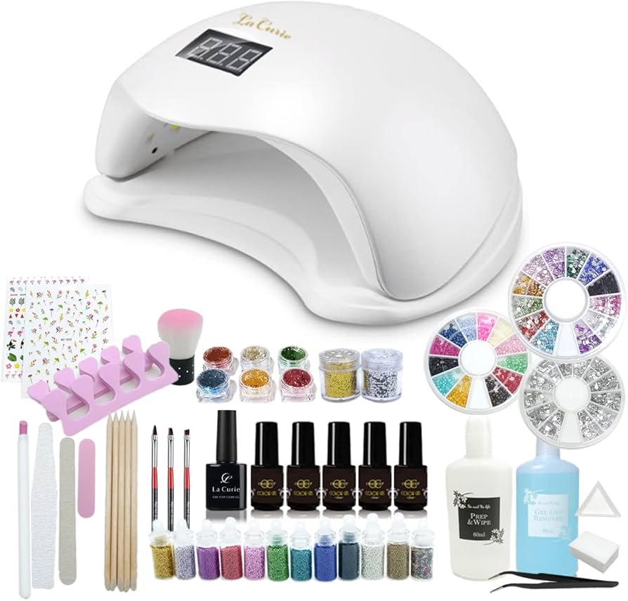 Amazon | La Curie ジェルネイルキット スターターキット 48W LED