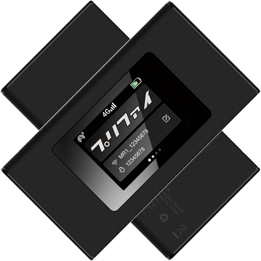 Amazon.co.jp: 【プリファイ】10ギガ付き MR1 ポケット Wi-Fi ルーター