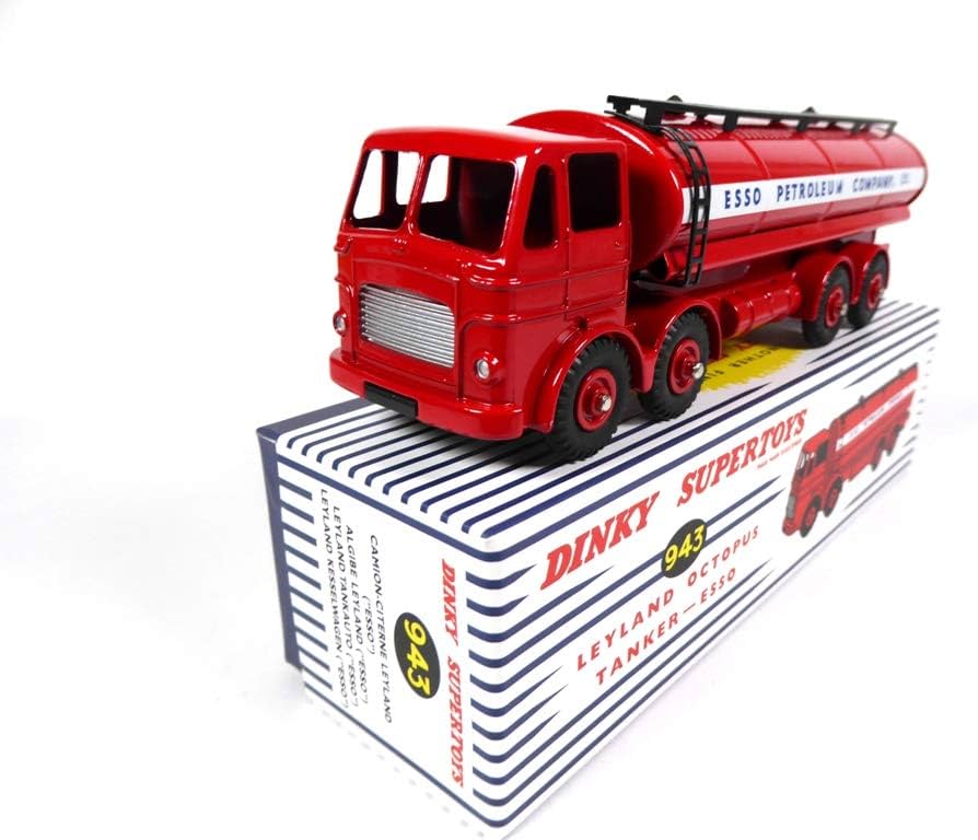 Atlas Dinky Toys - Esso Tank Truck LEYLAND OCTOPUS tanker 943 1:43