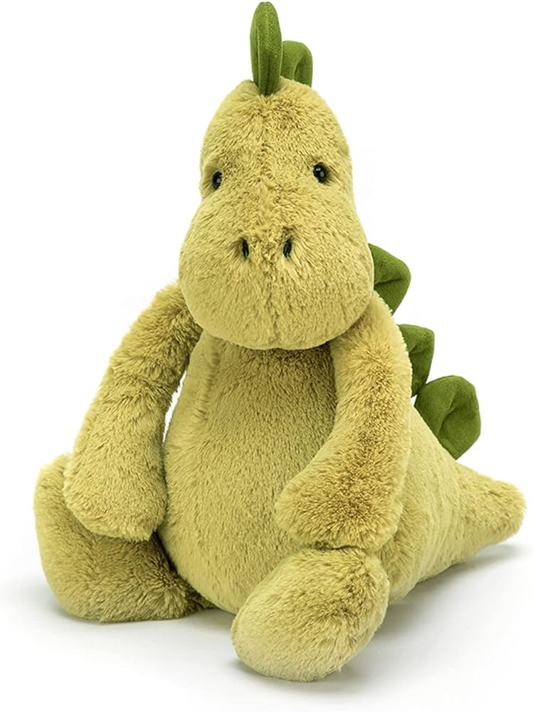 Amazon.co.jp: jellycat ジェリーキャット Bashful Dino 恐竜 MEDIUM