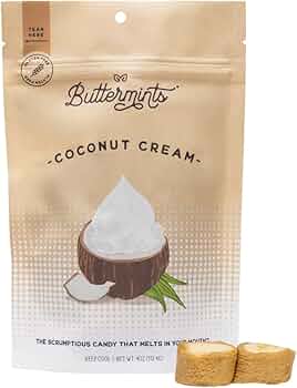 Amazon.com : Buttermints Coconut Cream, Butter Mints Gluten-Free