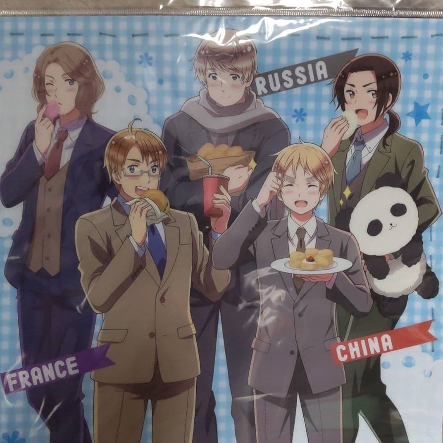 Amazon.co.jp: ヘタリア クリアファイル アメリカ イギリス フランス