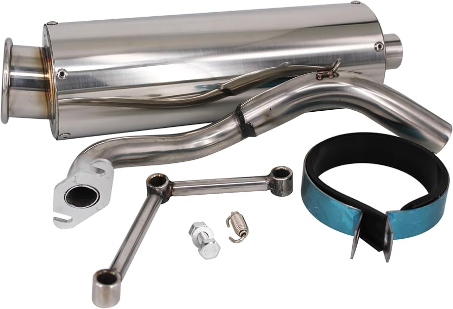 Amazon | leihuo マフラー適用 ライブディオ Dio ZX 50 SR AF34 AF35