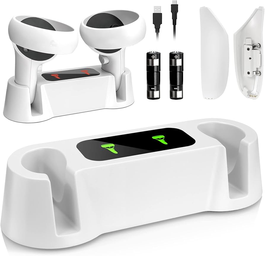 Amazon | Oculus Quest 2コントローラー用充電ドック、Oculus Quest 2