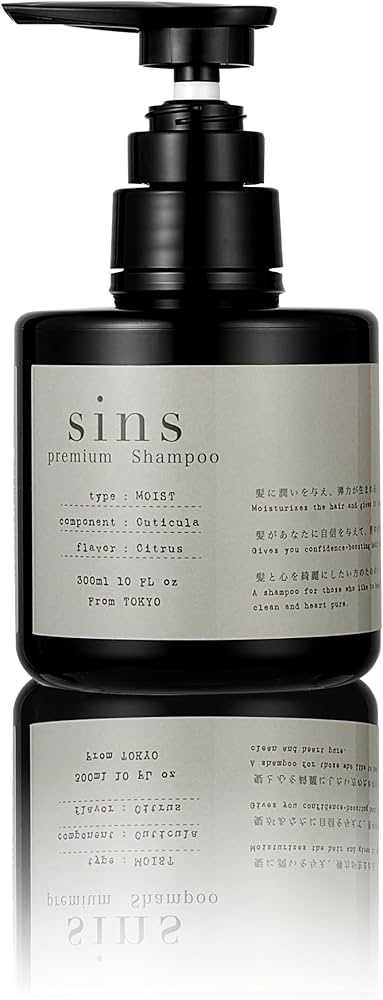 Amazon | sins (シンズ) プレミアムシャンプー 300mlボトル | sins