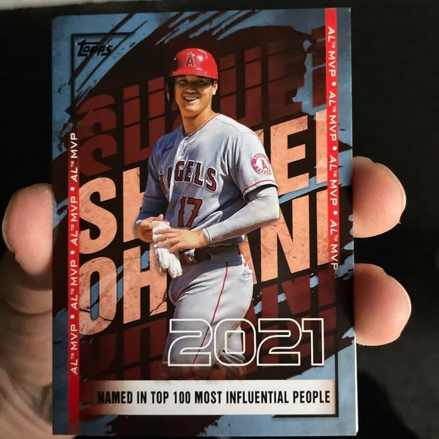 Amazon.co.jp: 大谷翔平 topps 2021 MVP : おもちゃ