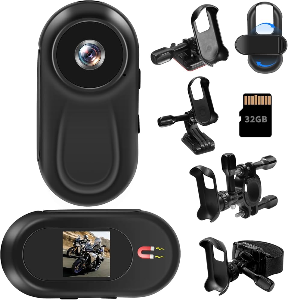 Amazon | 【新開発32G SDカード付属】小型ビデオカメラ アクション