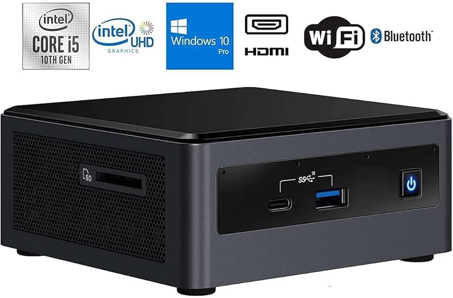 Amazon.com: Intel NUC10i5FNH Home and Business Desktop Black UHD
