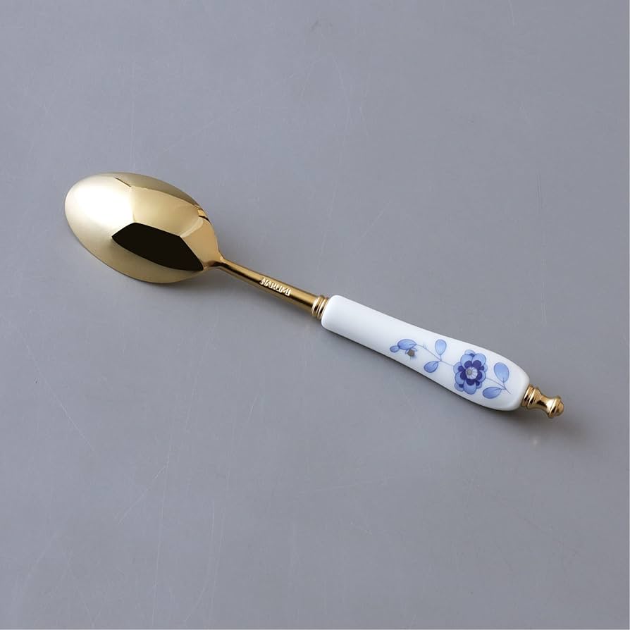 Amazon｜NARUMI(ナルミ) ティースプーン ミラノ 14cm ゴールド 1本