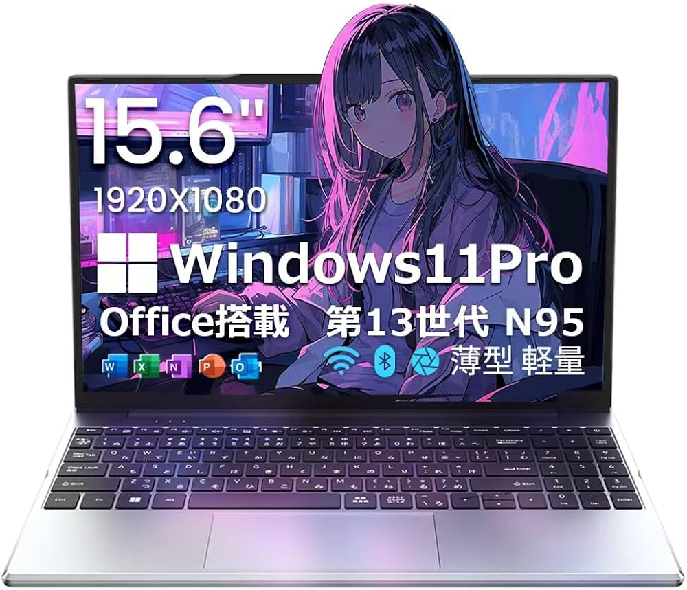 Amazon.co.jp: 【2025最新型】ノートパソコン パソコン 第13世代 15.6