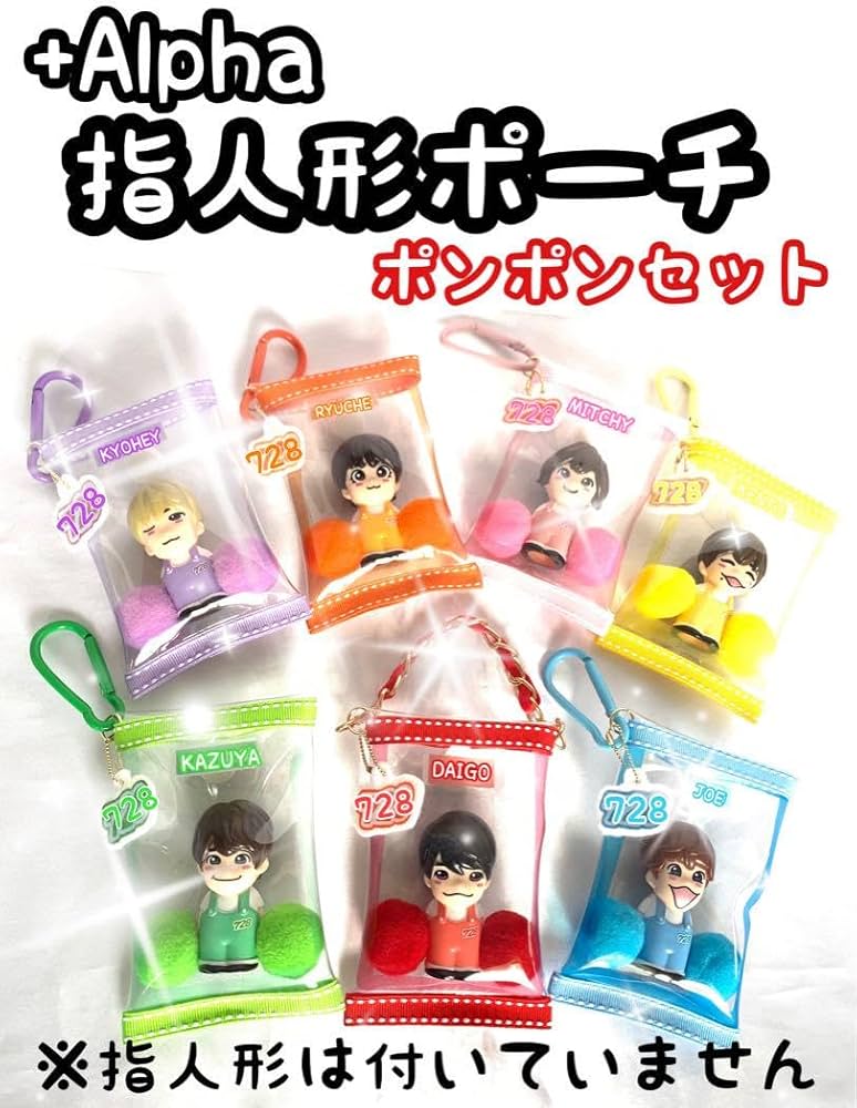 Amazon.co.jp: やじ様 なにわ男子 指人形ポーチ 紫 : おもちゃ