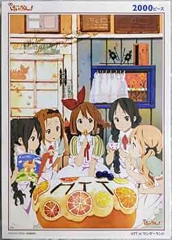 けいおん！ ジグソーパズル 8個セット（未開封7個と開封済み1個） けい