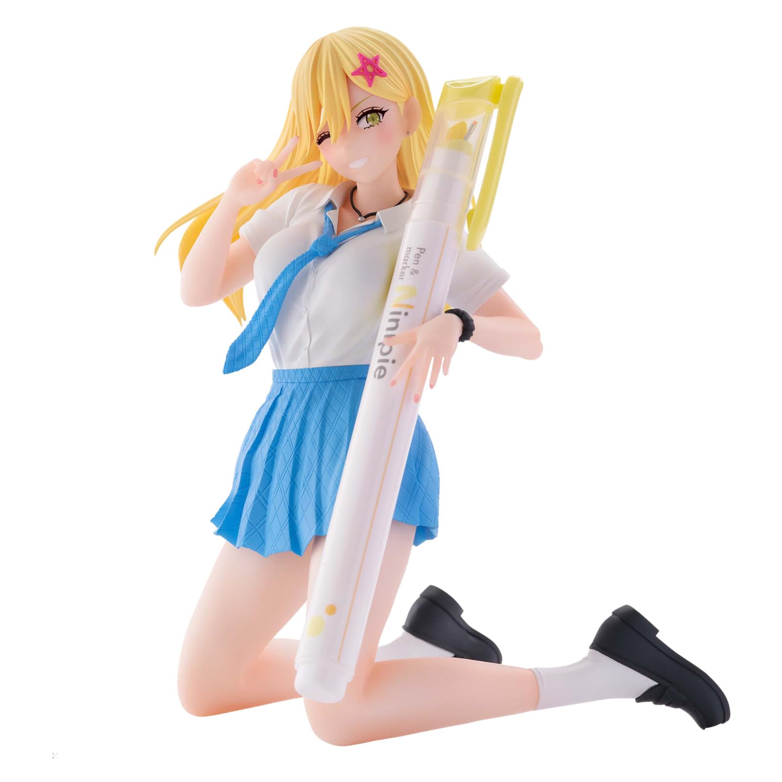 Amazon.co.jp: 2.5次元の誘惑 ペンフレ！ 喜咲アリア 制服ver. 約14cm