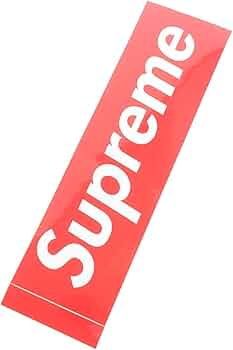 Amazon.co.jp: (シュプリーム)Supreme シール ステッカー STICKER BOX