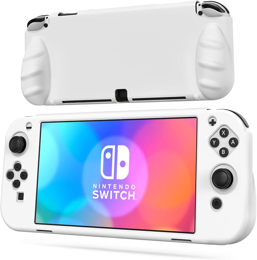 Amazon.com: OIVO Switch OLED Case, Soft Silicone Protective Cover