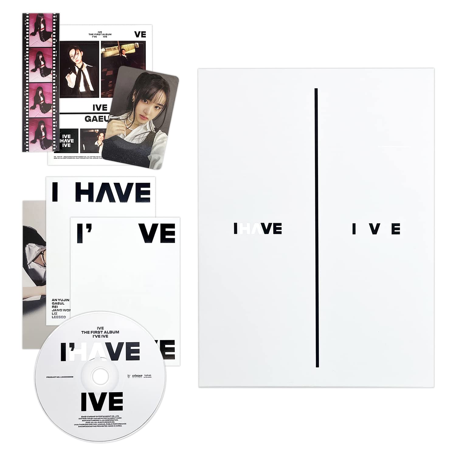 Amazon.co.jp: IVE - 1集正規 [I've IVE] (Ver.1) フォトブックセット+