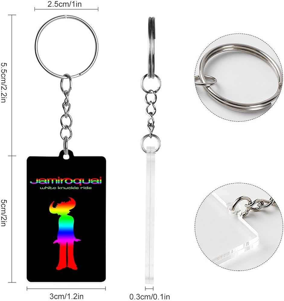 Amazon.co.jp: [VirivI] 2枚セット キーホルダー ジャミロクワイ