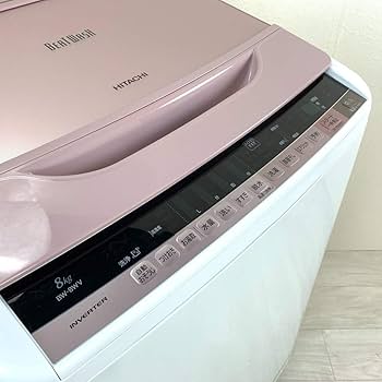 Amazon.co.jp: 日立 8.0kg 全自動洗濯機 ピンクHITACHI ビート