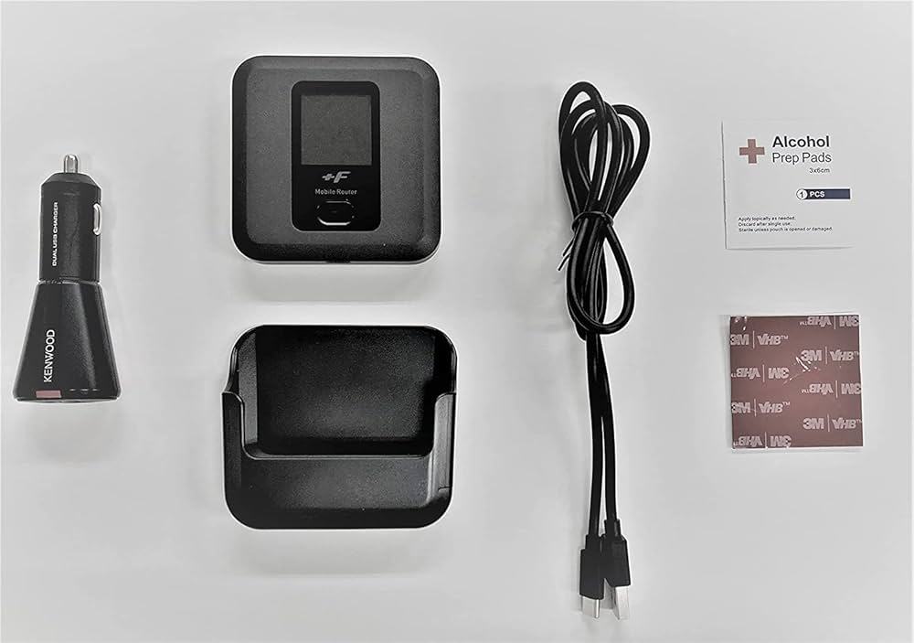 Amazon | 富士ソフト 車載用Wi-Fiルーター +F FS040W カー・セット