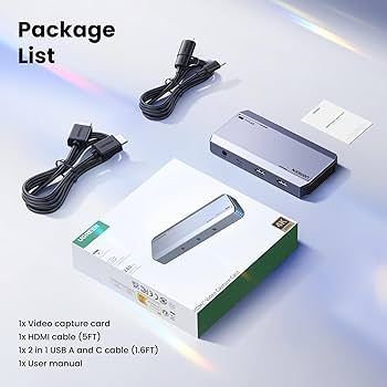 Amazon.com: UGREEN 4K@60Hz Capture Card, Ultra HD HDMI Video