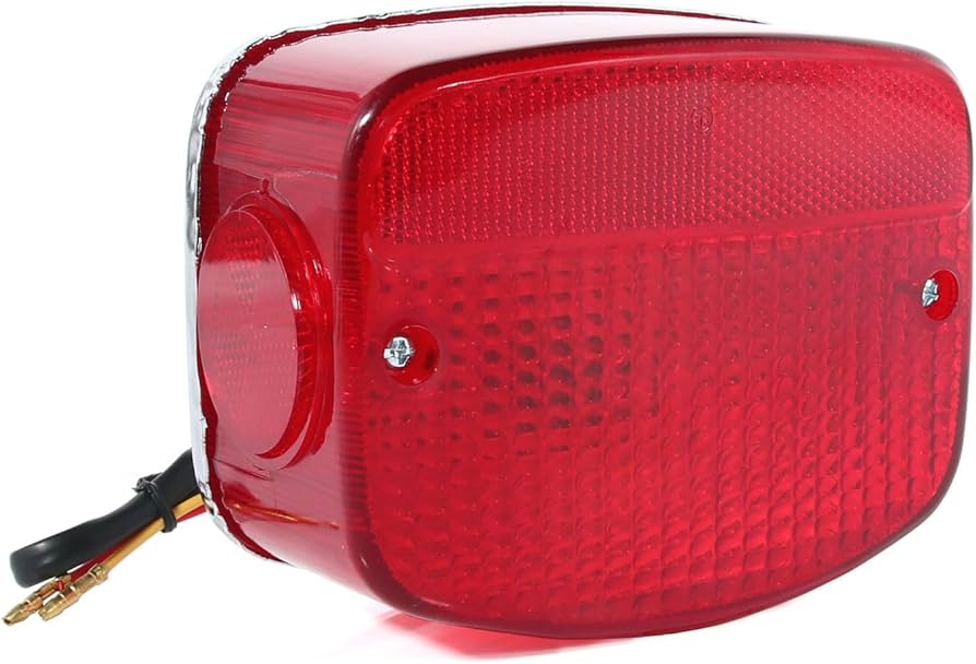 Amazon | Z400FX用 純正タイプ テールランプ ASSY レッドレンズ Z250FT