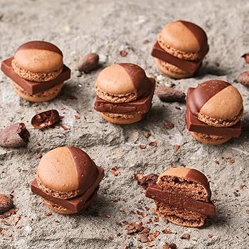 Amazon.co.jp: MAMEIL CHOCOLATE MACARON 生チョコレート マカロン6個