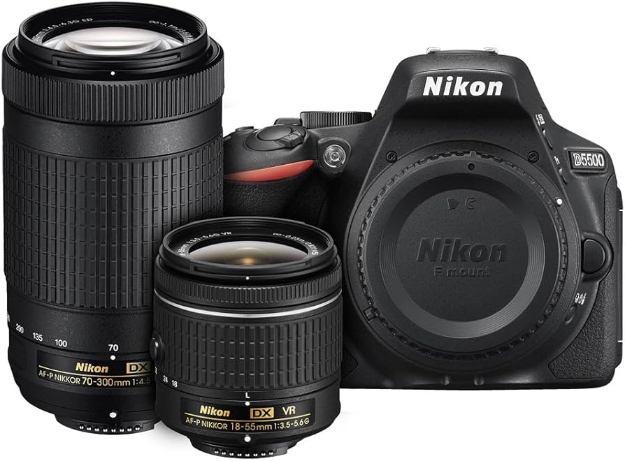 Amazon.com : Nikon D5500 Digital Camera Kit with 18-55mm and 70