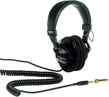 Sony MDR7506 Professional Large Diaphragm Headphone with Knox Gear