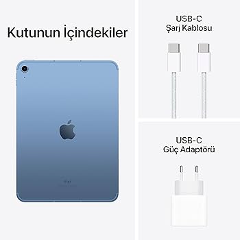 Apple 2022 10.9 inç iPad (Wi-Fi + Cellular, 64 GB) - Mavi (10