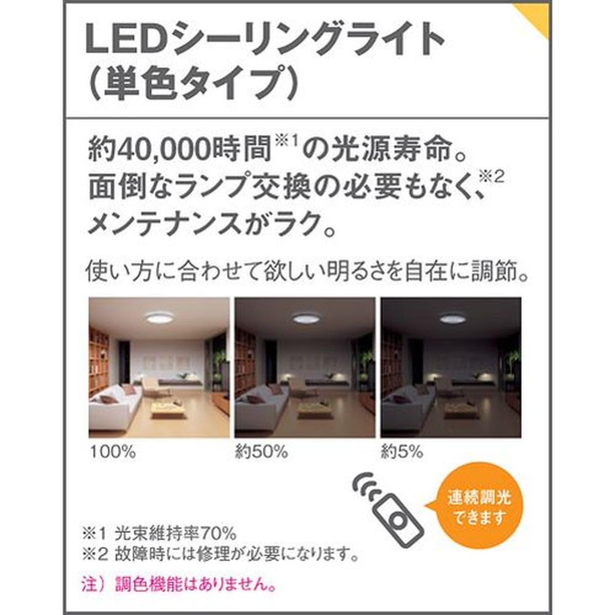 Amazon.co.jp: パナソニック(Panasonic) 天井直付型LEDシーリング
