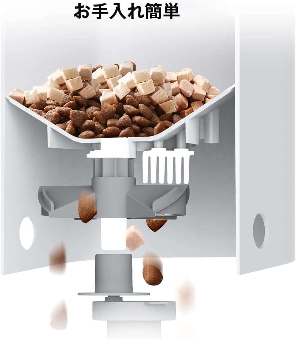 Amazon | 【PETKIT SOLO】自動給餌器 (カメラなし) タイマー式 スマホ