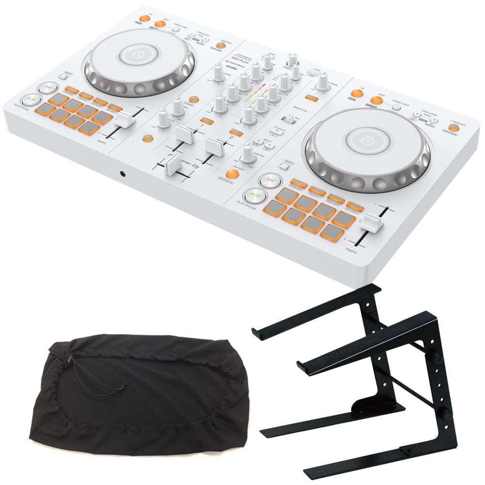 Amazon | パイオニア DJコントローラー DDJ-FLX4 W (ホワイト) + PC